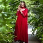 Red Anarkali